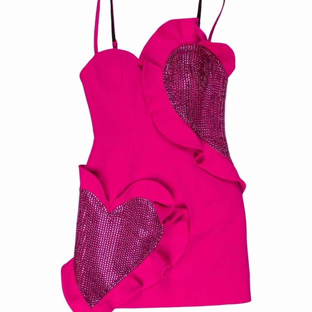 Pink AREA heart dress!